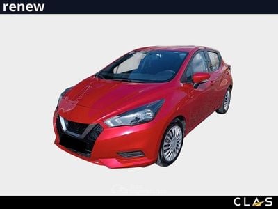 Usata Nissan Micra Acenta 87 CV (63 kW) 2022 Rosso Utilitaria