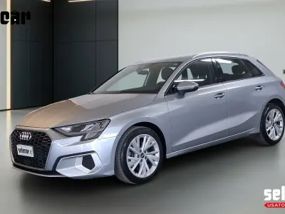 Usata Audi A3 Advanced 116 CV (85 kW) 2021 Nero5v grigio mangano metalliz Berlina