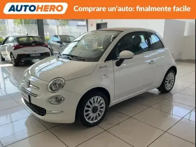 Usata Fiat 500C Dolcevita 70 CV (51 kW) 2021 Bianco Cabrio