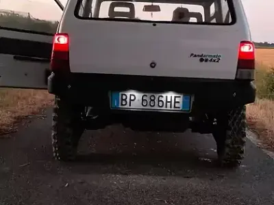 Usata Fiat Panda 54 CV (39 kW) 2001 Bianco Berlina