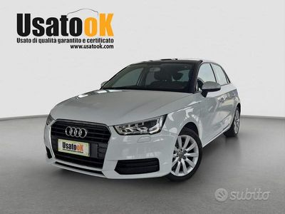 Usata Audi A1 Premium 116 CV (85 kW) 2016 Bianco Utilitaria