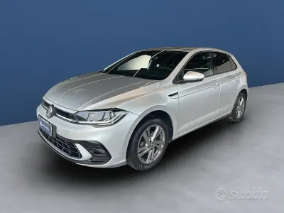 Usata VW Polo R-line 95 CV (69 kW) 2023 Grigio Utilitaria
