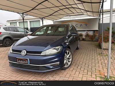 Usata VW Golf VII Executive 150 CV (110 kW) 2018 Blu Berlina