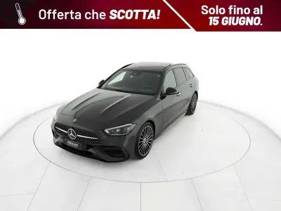 Usata Mercedes C300e Premium 265 CV (194 kW) 2022 Grigio grafite Station wagon