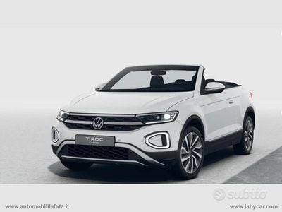 Nuova VW T-Roc Cabriolet Style 150 CV (110 kW) 2025 Bianco Cabrio