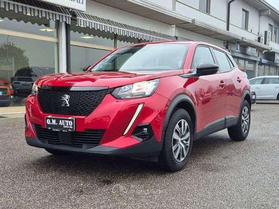 Usata Peugeot 2008 Active 102 CV (75 kW) 2021 Rosso elixir SUV