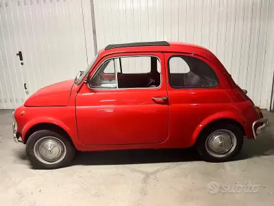 Usata Fiat 500 1970 Rosso Utilitaria
