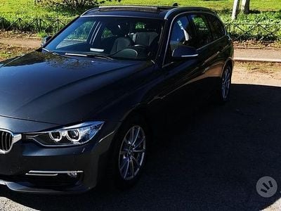 Usata BMW 320 Luxury Line 163 CV (119 kW) 2015 Grigio Station wagon