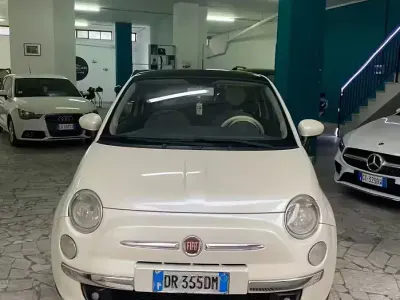 Usata Fiat 500 69 CV (50 kW) 2008 Bianco Berlina