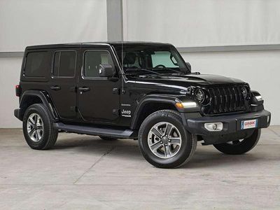 Używany Jeep Wrangler Unlimited Sahara 200 KM (147 kW) 2020 Czarny SUV