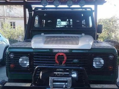 Gebraucht Land Rover Defender 113 PS (83 kW) 2003 Grün SUV