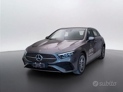 Usata Mercedes A250 Advanced Plus 163 CV (119 kW) 2025 Mountain grau metallic Berlina