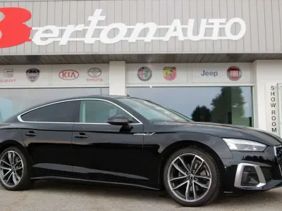 Usata Audi A5 Sportback S-Line 163 CV (119 kW) 2021 Nero Utilitaria