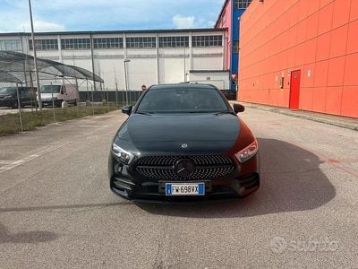 Usata Mercedes A200 Premium 150 CV (110 kW) 2018 Nero Berlina