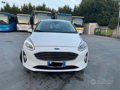 Usata Ford Fiesta Titanium 86 CV (63 kW) 2019 Bianco Berlina