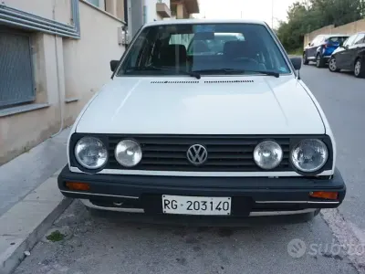 Usata VW Golf II 54 CV (39 kW) 1989 Bianco Utilitaria