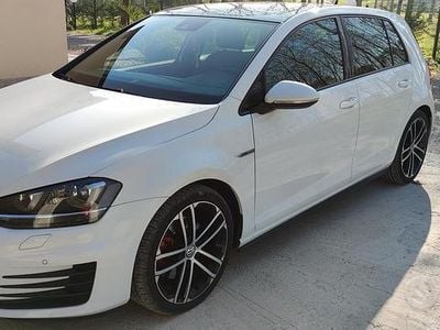 Usata VW Golf VII GTD 184 CV (135 kW) 2015 Bianco Berlina