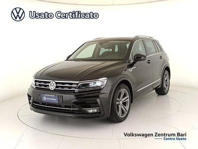 Usata VW Tiguan Advance 150 CV (110 kW) 2018 Nero SUV
