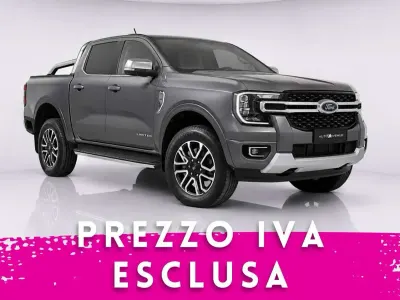 Usata Ford Ranger Limited 170 CV (125 kW) 2023 Grigio Pick-up