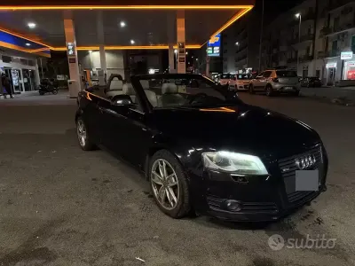 Brugt Audi A3 Cabriolet 140 HK (102 kW) 2009 Sort Cabriolet