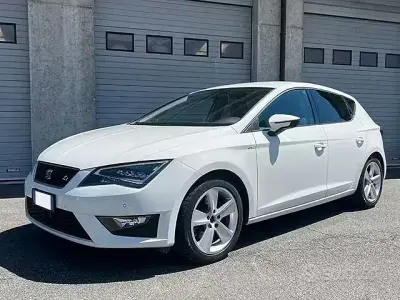 Usata Seat Leon FR 184 CV (135 kW) 2015 Bianco Berlina