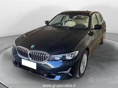 Usata BMW 320e Luxury Line 190 CV (139 kW) 2020 Nero Station wagon