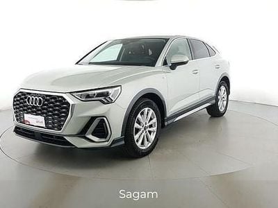Usata Audi Q3 Sportback S-Line 150 CV (110 kW) 2021 Argento rugiada met SUV
