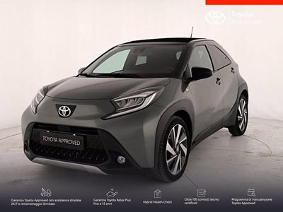 Usata Toyota Aygo X Lounge 72 CV (52 kW) 2022 Black e green SUV