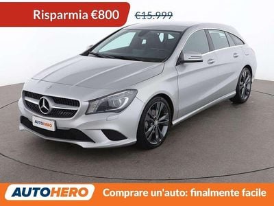 Usata Mercedes CLA200 Shooting Brake 136 CV (100 kW) 2016 Argento Station wagon