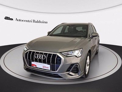 Usata Audi Q3 S-Line 200 CV (147 kW) 2021 Grigio chronos metalizzato SUV