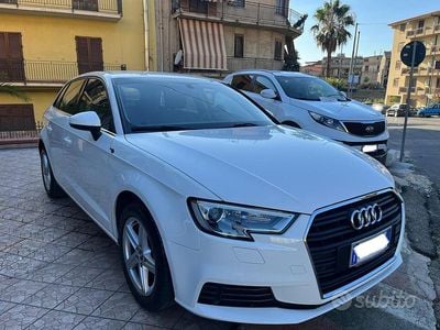 Usata Audi A3 Sport 116 CV (85 kW) 2018 Bianco Berlina