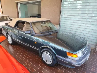Gebraucht Saab 900 Cabriolet 141 PS (103 kW) 1992 Grün Cabrio