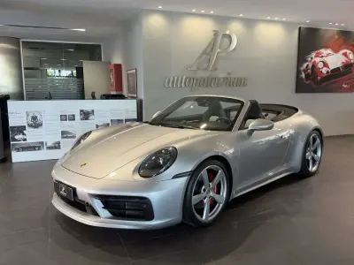 Usata Porsche 992 450 CV (330 kW) 2024 Argento gt metallizzato Cabrio
