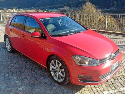 Usata VW Golf VII Highline 105 CV (77 kW) 2014 Rosso Berlina