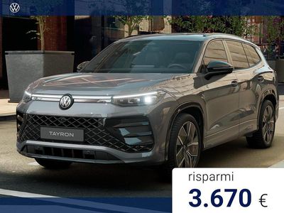 Nuova VW Tayron R-line 150 CV (110 kW) 2026 Dolphin grey metallizzato SUV