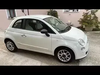 Usata Fiat 500 69 CV (50 kW) 2011 Bianco Berlina
