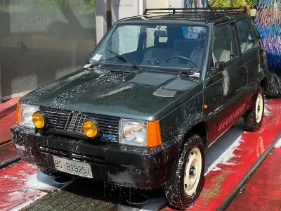 Usata Fiat Panda 4x4 50 CV (36 kW) 1989 Verde Utilitaria