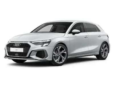 Usata Audi A3 S-Line 116 CV (85 kW) 2023 Bianco ghiaccio metallizzato Berlina