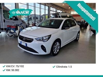 Usata Opel Corsa Edition 102 CV (75 kW) 2022 Bianco Berlina