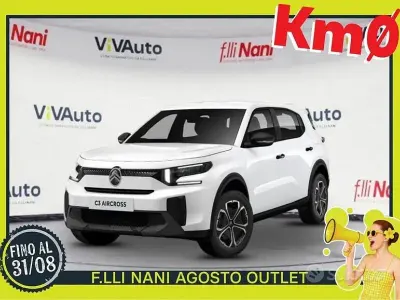 Nuova Citroën C3 Aircross PureTech 101 CV (74 kW) 2025 Bianco SUV