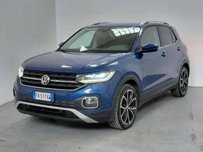 Usata VW T-Cross Advance 116 CV (85 kW) 2019 Blu SUV