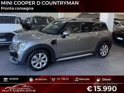Usata Mini Cooper D Countryman 116 CV (85 kW) 2019 Grigio SUV