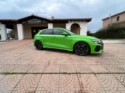 Usata Audi RS3 400 CV (294 kW) 2022 Verde Berlina