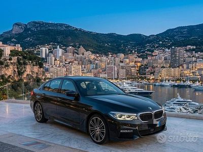 Usata BMW 520 M Sport 190 CV (139 kW) 2018 Blu Berlina