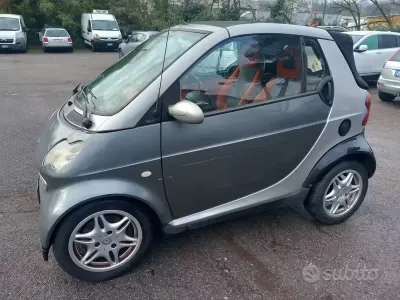 Usata Smart ForTwo Cabrio Passion 61 CV (44 kW) 2004 Grigio Cabrio