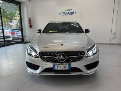 Usata Mercedes C220 170 CV (125 kW) 2018 Grigio Station wagon