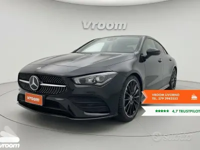 Käytetty Mercedes CLA200 Executive 150 HP (110 kW) 2021 Musta Sedan