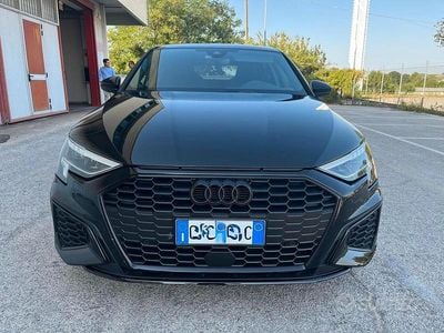 Usata Audi A3 Black Edition 150 CV (110 kW) 2022 Nero Berlina