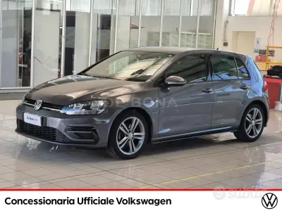 Usata VW Golf VII Sportline 150 CV (110 kW) 2018 Grigio Utilitaria