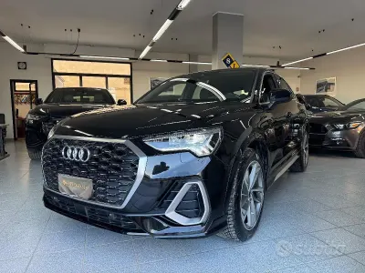 Usata Audi Q3 Sportback S-Line 150 CV (110 kW) 2020 Nero SUV